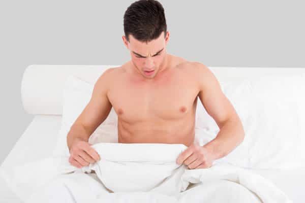 Man sufering Erectile dysfunction