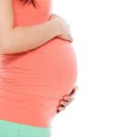 Foto de una mujer embarazada