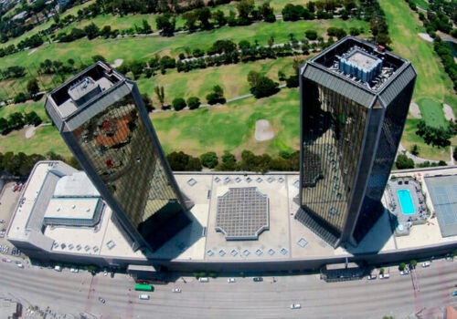 Twin Towers in Mexico