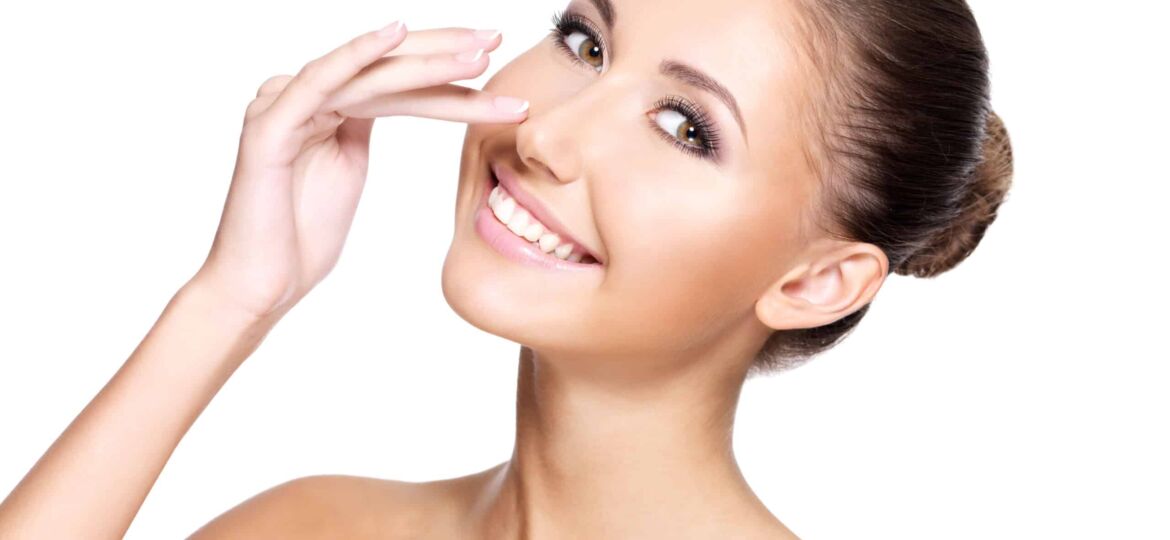 Women smiling after a Nose Job in Mexico